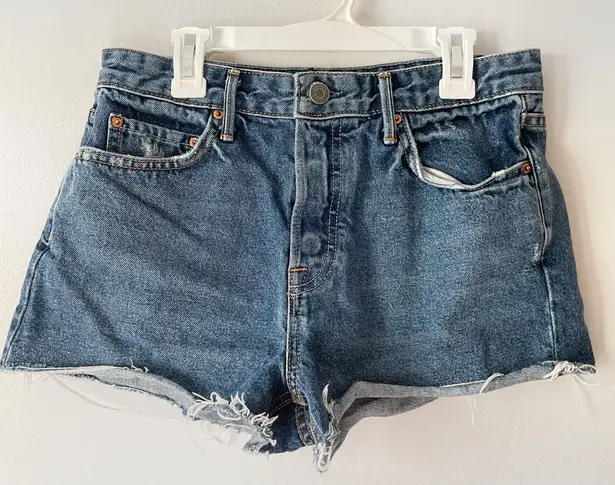 Revolve GRLFRND Grlfrnd Denim Cindy Dark Wash “Spin Out” Jean Shorts