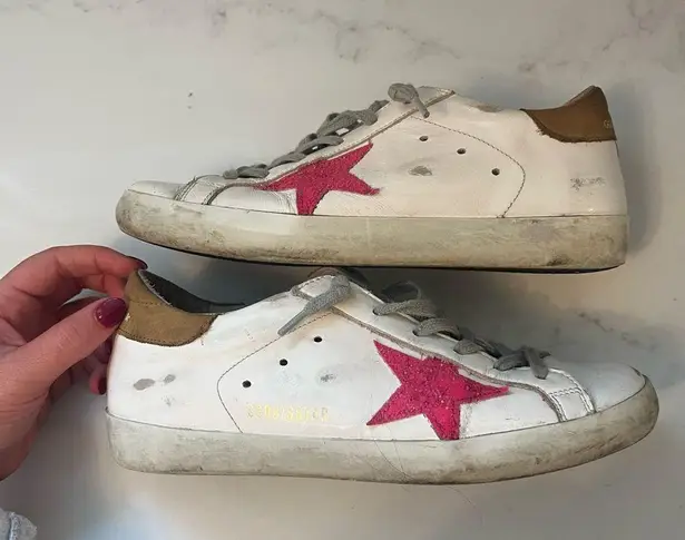 Golden Goose  Sneakers 38 Pink Star GGDB