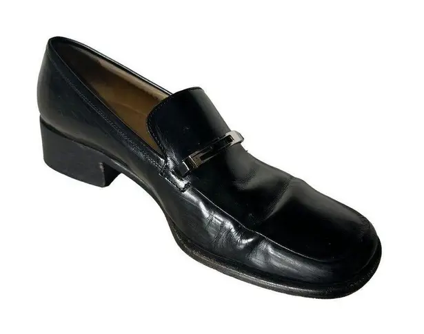 Gucci  Black Square Toe Loafers LEFT SHOE ONLY Amputee Shoes Womens Size 7 B