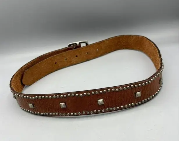 American Eagle Women’s Brown Leather Belt Studded