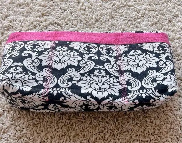 Pink and Black Pattern Purse Organizer with Pockets Easy to Change Purse…