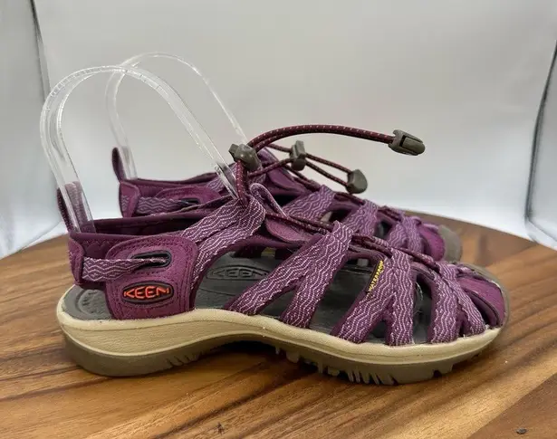 Keen Whisper Sandals Purple 1018229 Women's 5 Outdoor Waterproof Hiking Travel