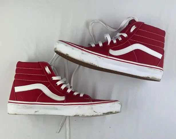 Vans Red High Tops