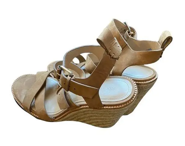 Pour La Victoire  Wedge Heel Sandals Size 8