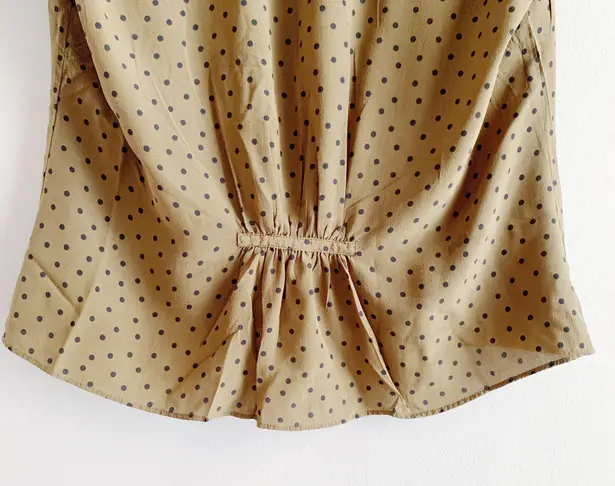 Madewell Butterfly Sleeve Polka Dot Blouse