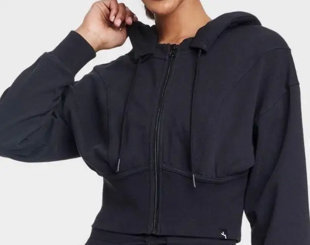JoyLab Cropped Zip Up