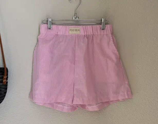 Studio Seven Designs Lila Lounge Shorts Pink, Size Small Pink