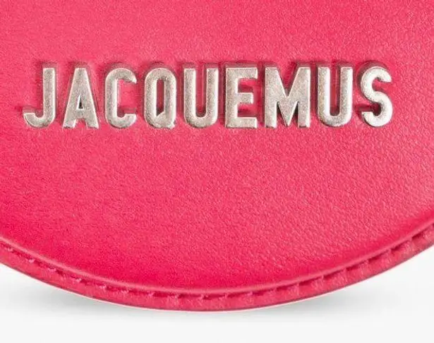 Jacquemus NWT Le Pitchou Round Coin Purse Dark Pink