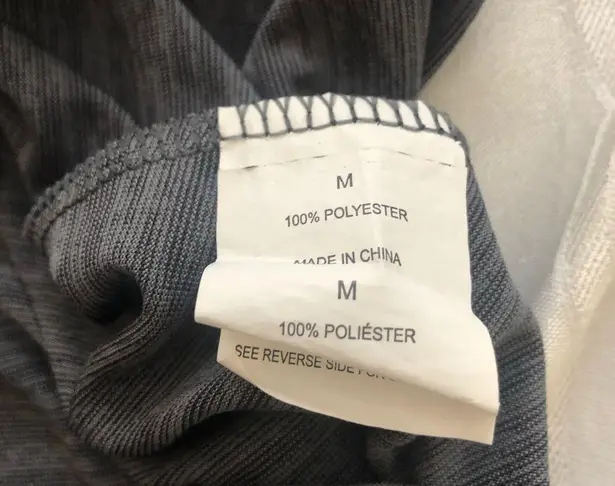 Apana Long Sleeve Strappy Back Top Gray M