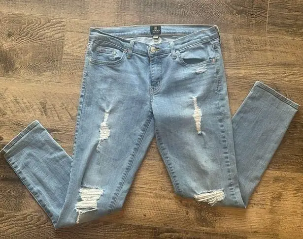 Just Black distressed light wash jeans - 28