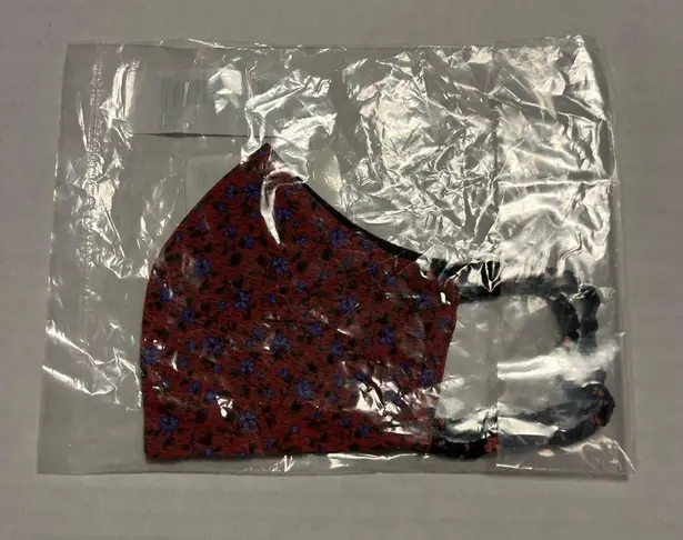 Ulla Johnson Face Mask in Auburn Floral Pattern Reversible NEW in Packaging