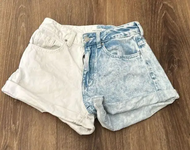 PacSun  Colorblock Mom Short high rise size 23