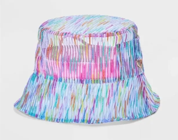 Wild Fable Mesh Utility bucket hat rainbow  new