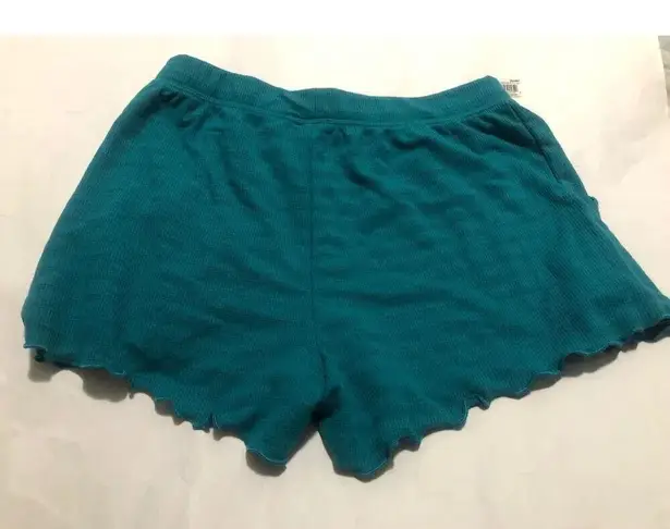 Stars Above teal pajama shorts size L