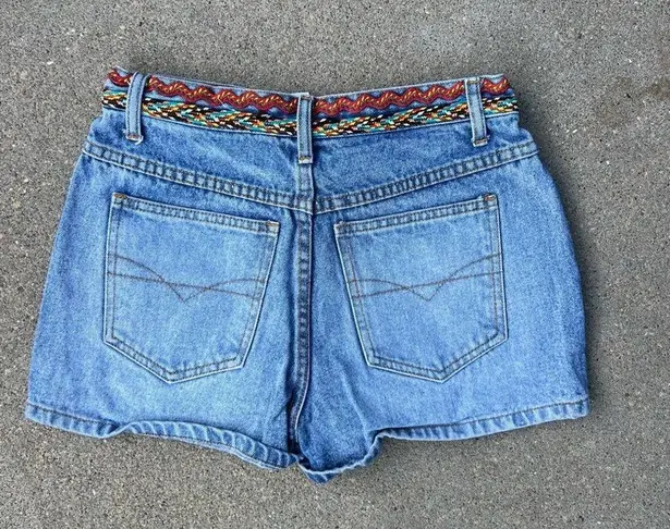 Y2K Arizona Boho Western bricabrac trim festival jean shorts Size undefined