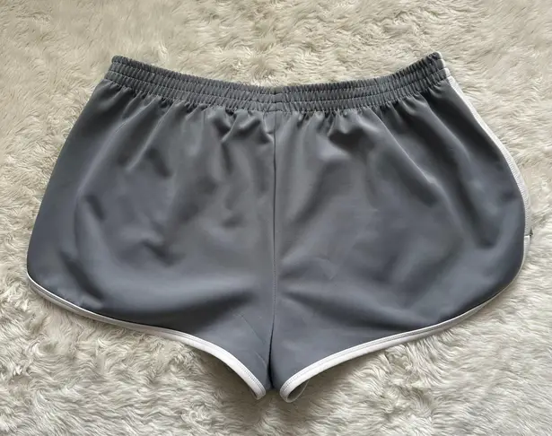 SKIMS Shorts Track Dolphin Short Elastic Waist Pacific Gray XL NWT New