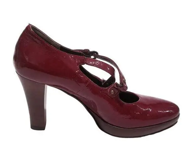 Aquatalia Red Patent Leather Pumps Heels Shoes