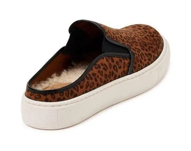 Time And Tru Women’s Leopard Print Casual Twin Gore Mule Slip on Shoes Size 10