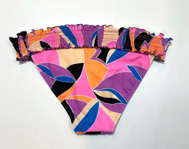 The Cove Salt+ smocked multicolor bikini swim bottom