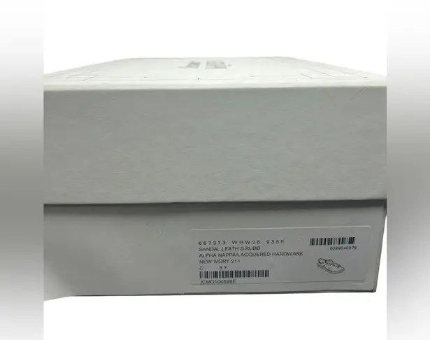 Alexander McQueen Cross Over Open Toe Strap Sandals