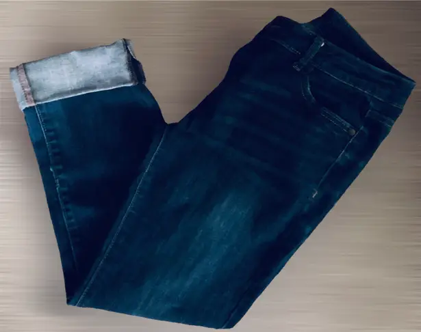 Simply Vera Vera Wang Blue Dark Wash Capris Jeans