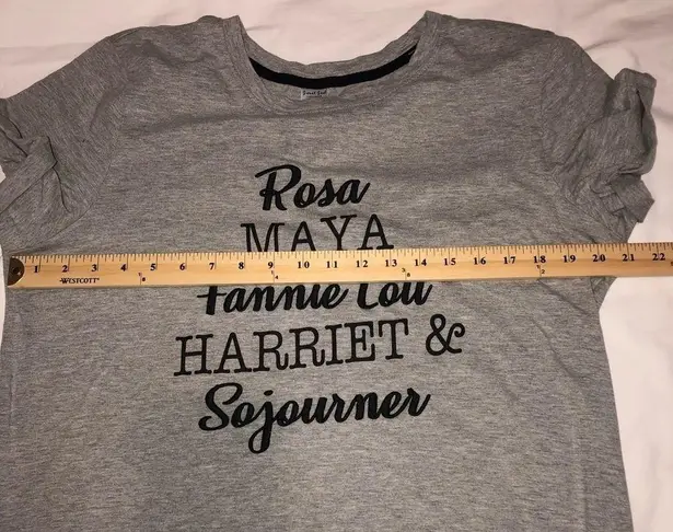 Sweet Soul Clothing Co Gray Rosa Maya Fannie Lou Harriet Sojourner T