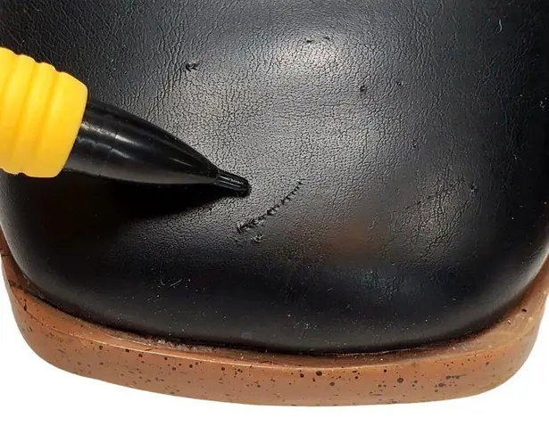 Time And Tru NWT Women's Square Toe Sz 8 Dress Boots WMTT42fM018l Booties Black