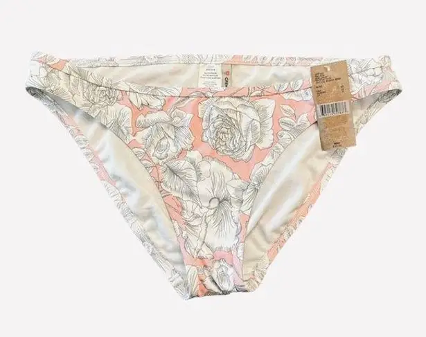 NWT Cremieux Womens Medium bathing suit Vintage Rose Bikini Bottom Skinny Brief Pink