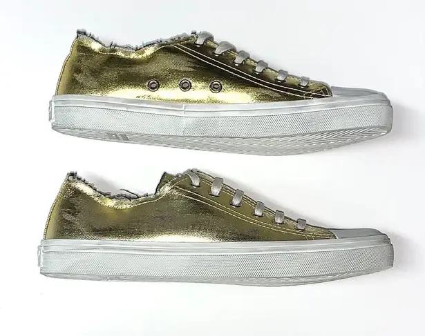 Saint Laurent Bedford Low top Distressed Sneakers