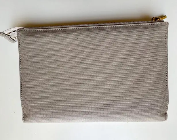Dagne Dover Essentials Clutch Wallet Grey missing strap and wristlet