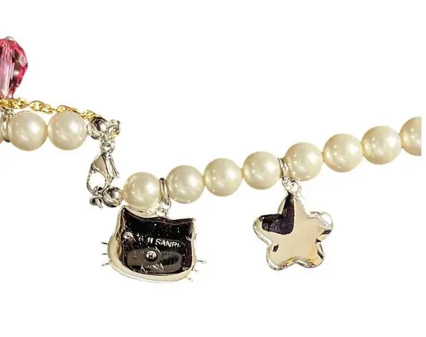Swavorski Swarovski Limited Edition Hello Kitty pearl 3 in 1 necklace/bracelet
