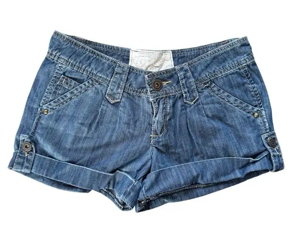 Dollhouse Y2K Blue Micro Shorts 3