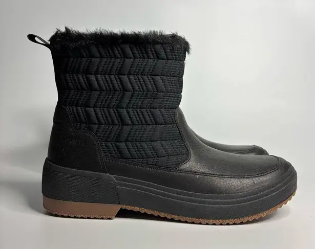 Merrell Haven Bluff Polar Waterproof Boots in Black