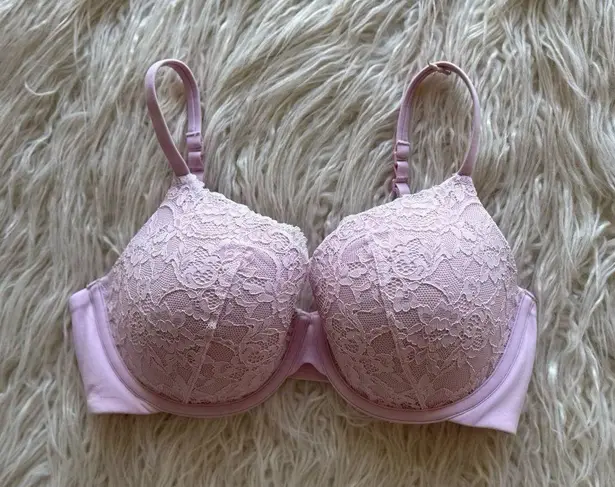 SKIMS Fits Everybody Lace T-shirt Bra Cherry Blossom 36C