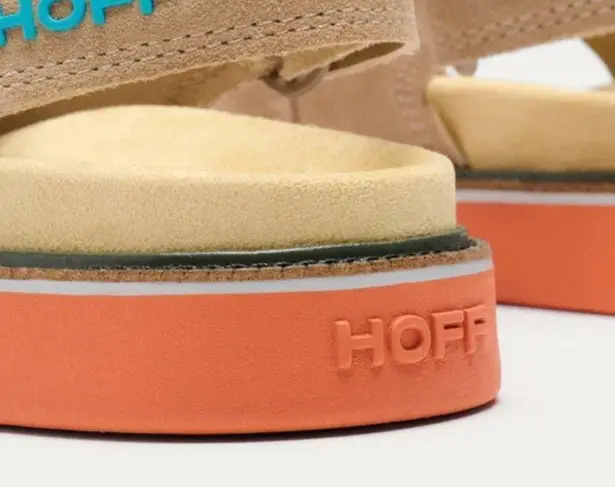 HOFF Hall of Fame Road Camel Sandal Size 6.5