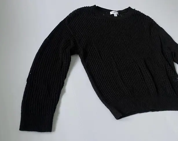 Calvin Klein Jeans Calvin Klein Comfy and Classic Black Sweater Wax Coated Pullove Women’s PXL - Image 6