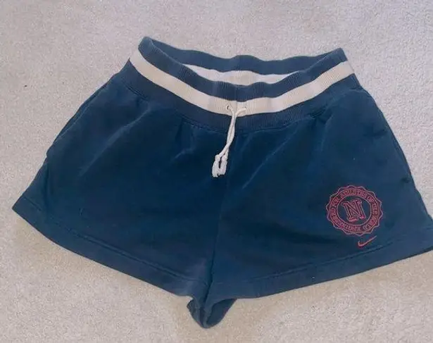 Nike Cute and Comfy  Navy Blue Lounge Shorts