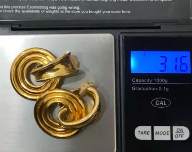 Vintage Unsigned Gold