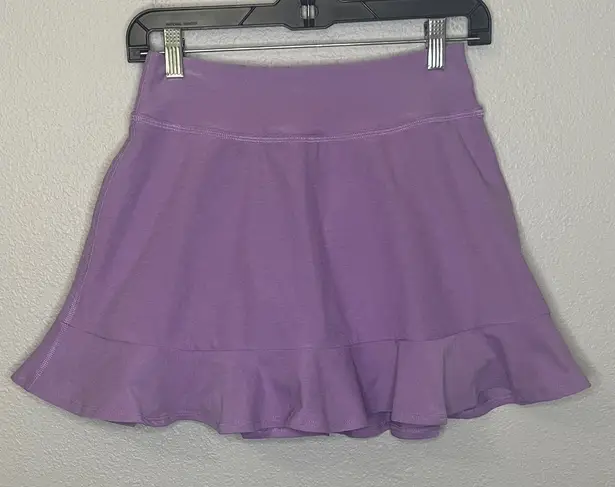 Beyond Yoga Spacedye Dare to Flare Skirt Light Purple Size Small