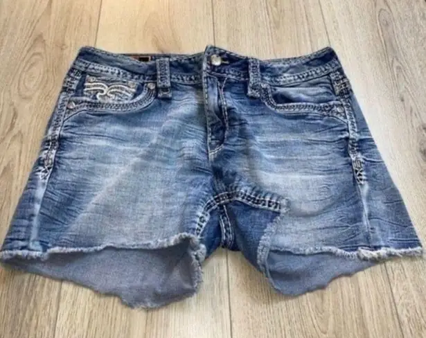 Rock Revival  Celinda easy shorts denim blue jean shorts