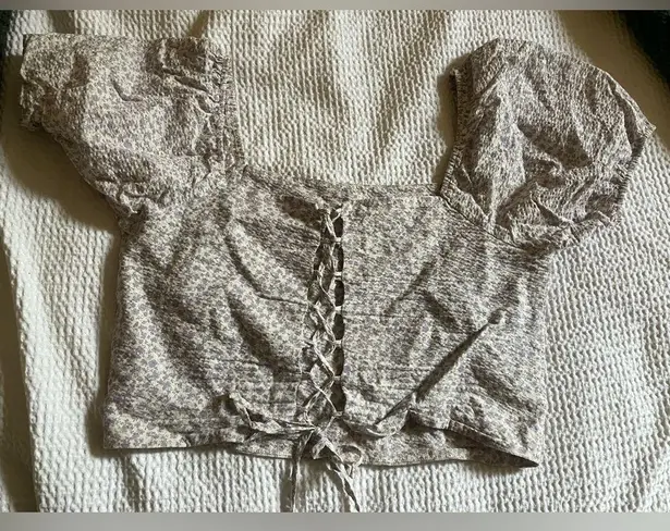 Sophie Rue Floral Puff Sleeve Women's Top