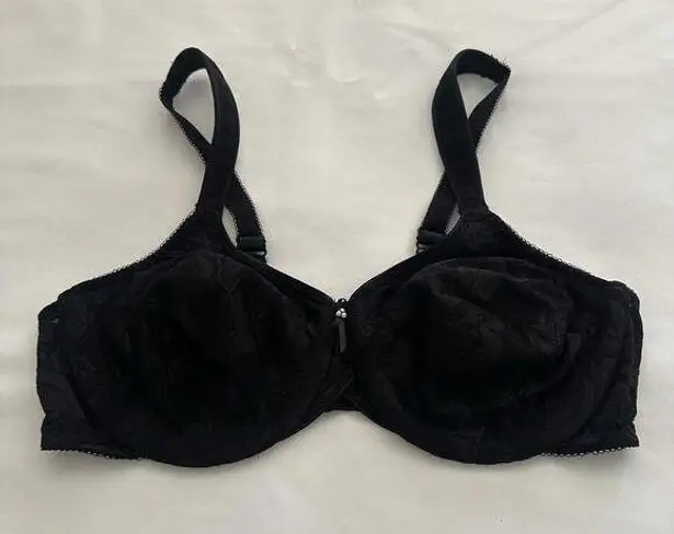 Wacoal Awareness 38C Black Bra Underwire Model 85567 Full Coverage