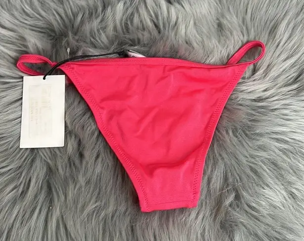 Solid & Striped NWT Kate Brazilian Bikini Bottom Shiny Pink sz XS