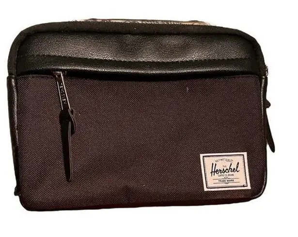 Herschel Supply Company Black Cosmetic Toiletry Bag