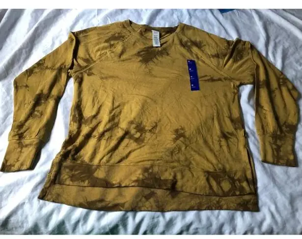 Joy Lab Women's Sweatshirt tie-dye