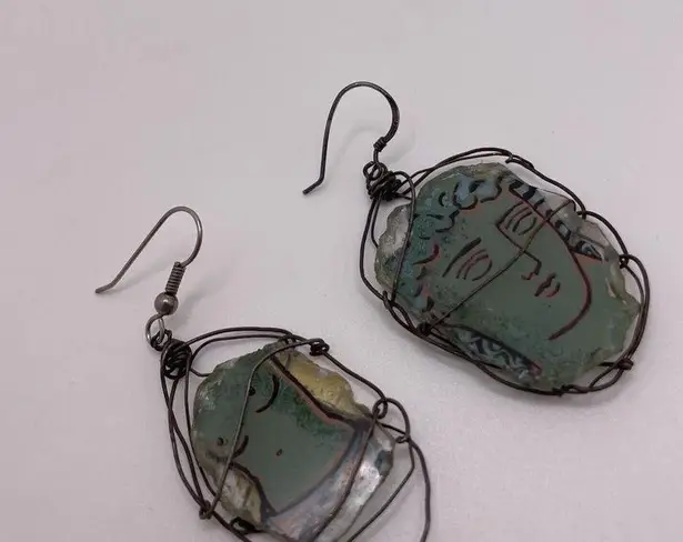 Lot Of 3 Costume Earrings Pierced Dangle Drop / Bead