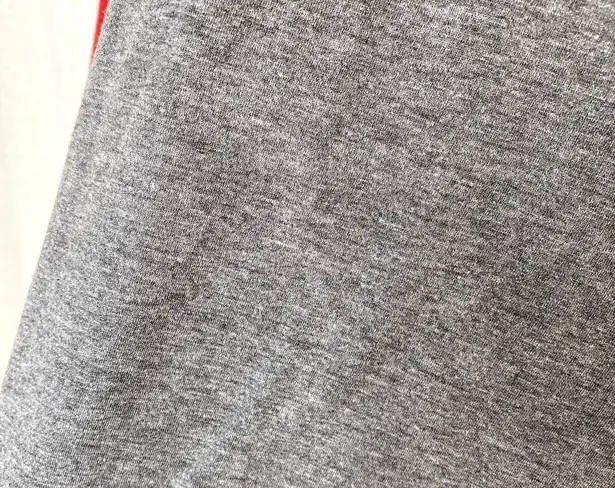 Home Grown Indiana State Flag Raglan Sleeve T-Shirt Small Red Gray IN Soft Tee