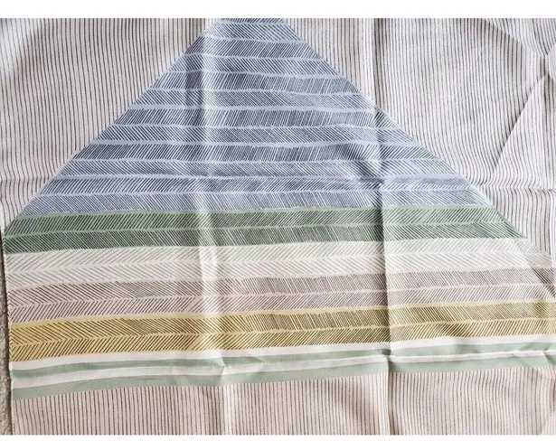 Totes Rain Scarf Woman Pink Green Polyester Water Repelling Vintage 1985 Mint