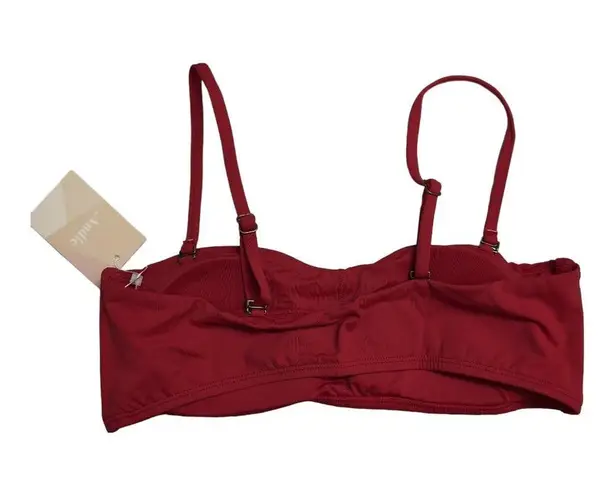 ANDIE Swim Rio Top Cherry Red Swimwear Bathing Suit Size M New