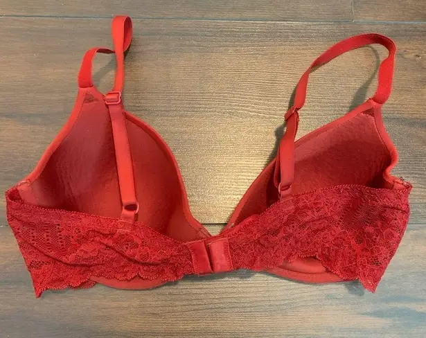 Gap  Body Red Wine Favorite T-Shirt Lace Bra